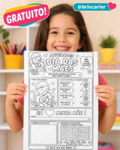 Atividades Dia das Mães para Imprimir Material Gratuito para o Ensino Fundamental