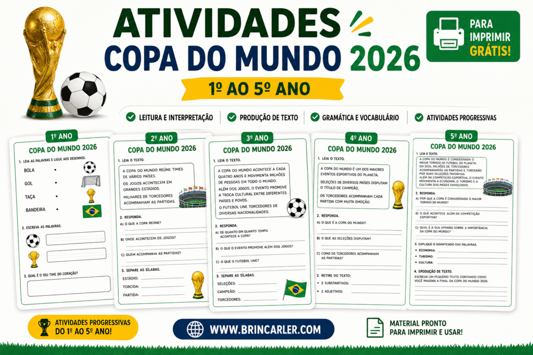 Atividades Copa do Mundo 2026 Para Imprimir Anos Iniciais 1 Atividades Copa do Mundo 2026 Para Imprimir Anos Iniciais