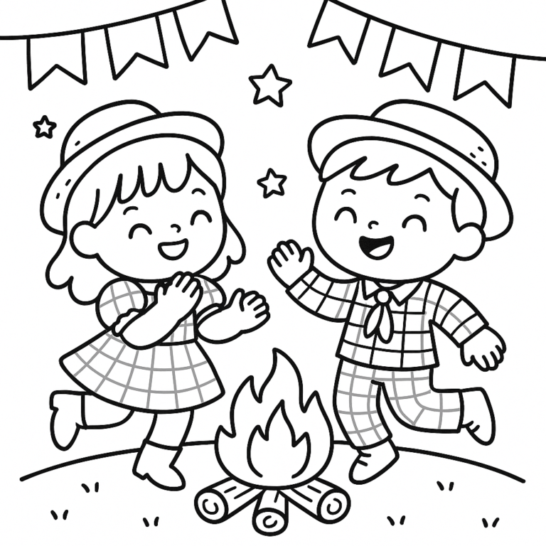 Desenhos Para Colorir Festas Juninas para Imprimir 1 1