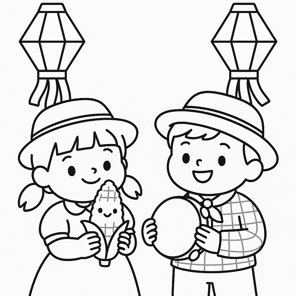 Desenhos Para Colorir Festas Juninas para Imprimir 11 1