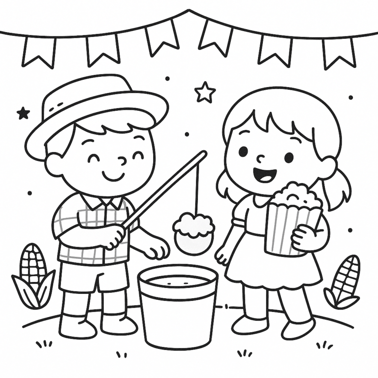 Desenhos Para Colorir Festas Juninas para Imprimir 4 1