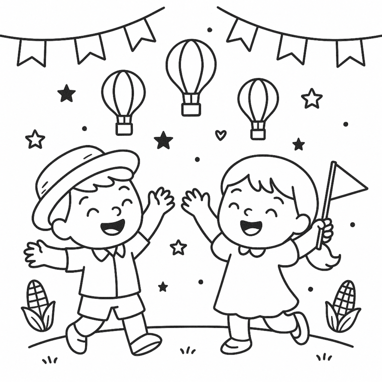 Desenhos Para Colorir Festas Juninas para Imprimir 6 1